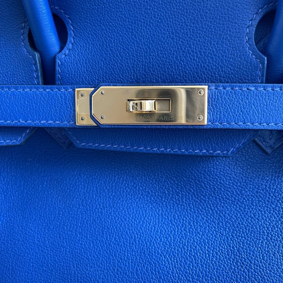 Birkin 30 bleu saphir SOLD - Picture 13 of 13